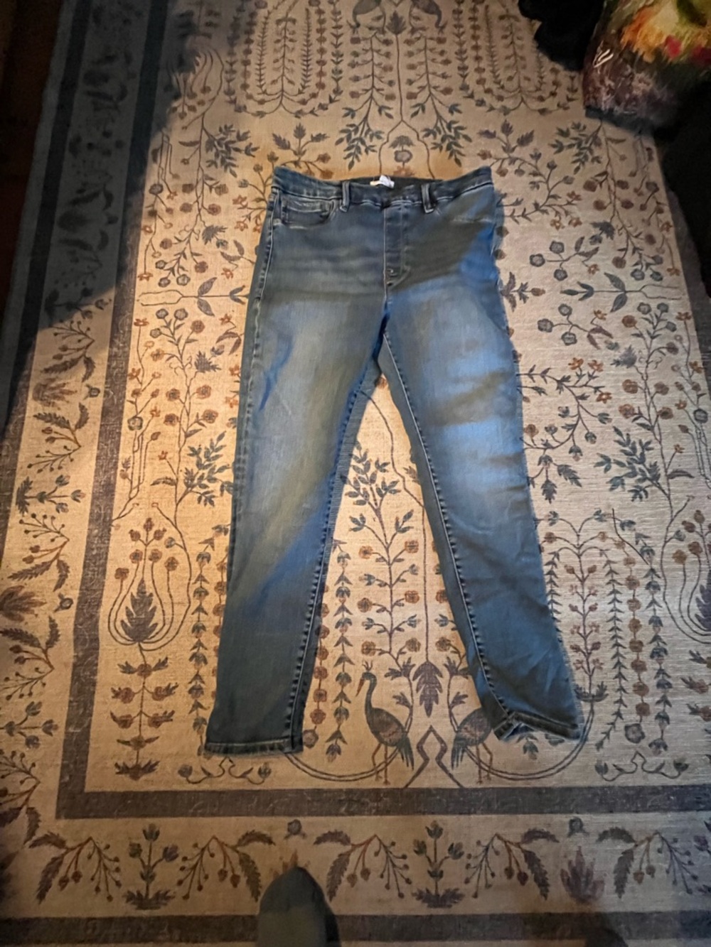 EUC Good American pull on jeggings - size XL